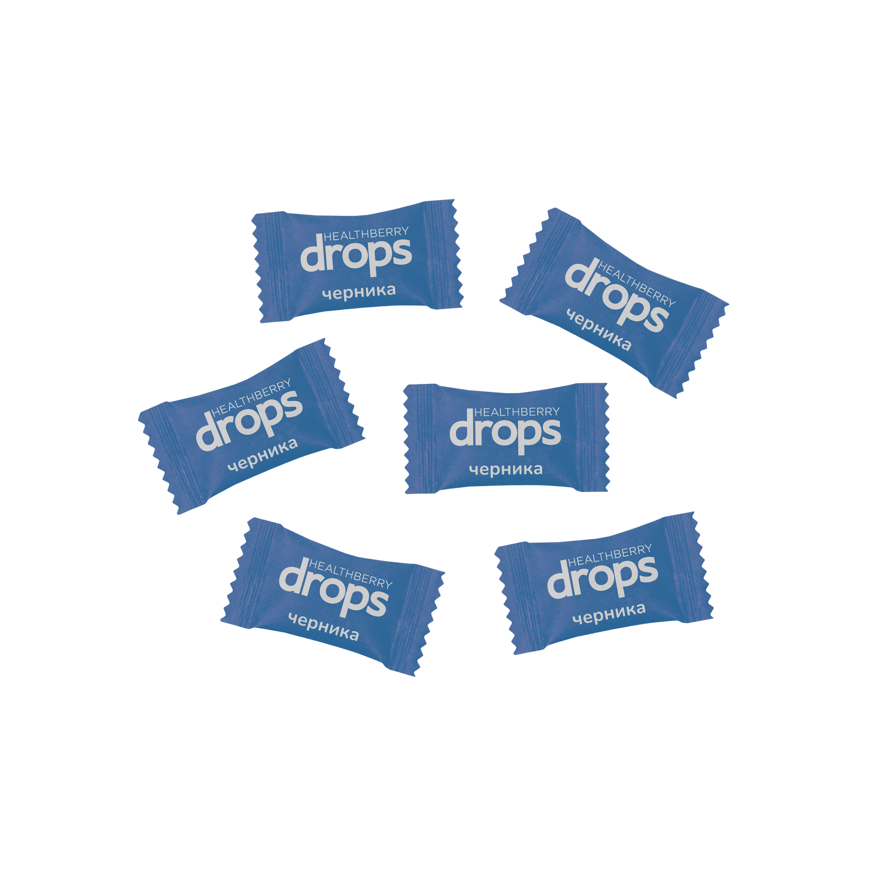 Леденцы «Черника» Healthberry, с витамином C, 12 шт.