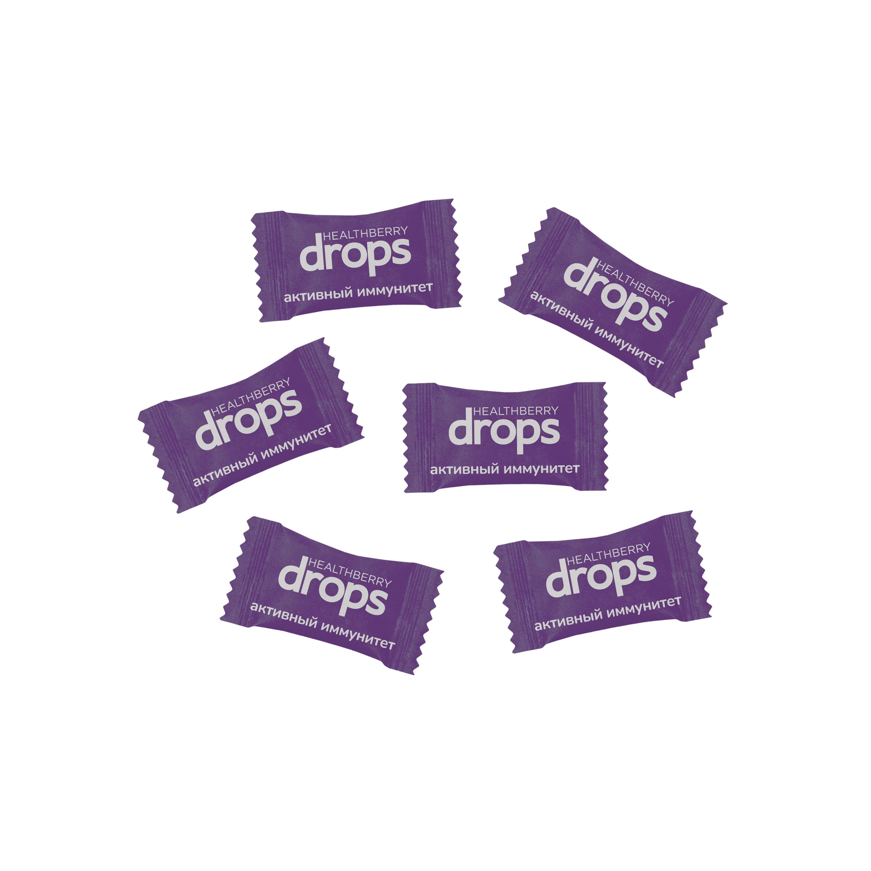 Леденцы «Активный иммунитет» Healthberry, с витамином C, 12 шт.