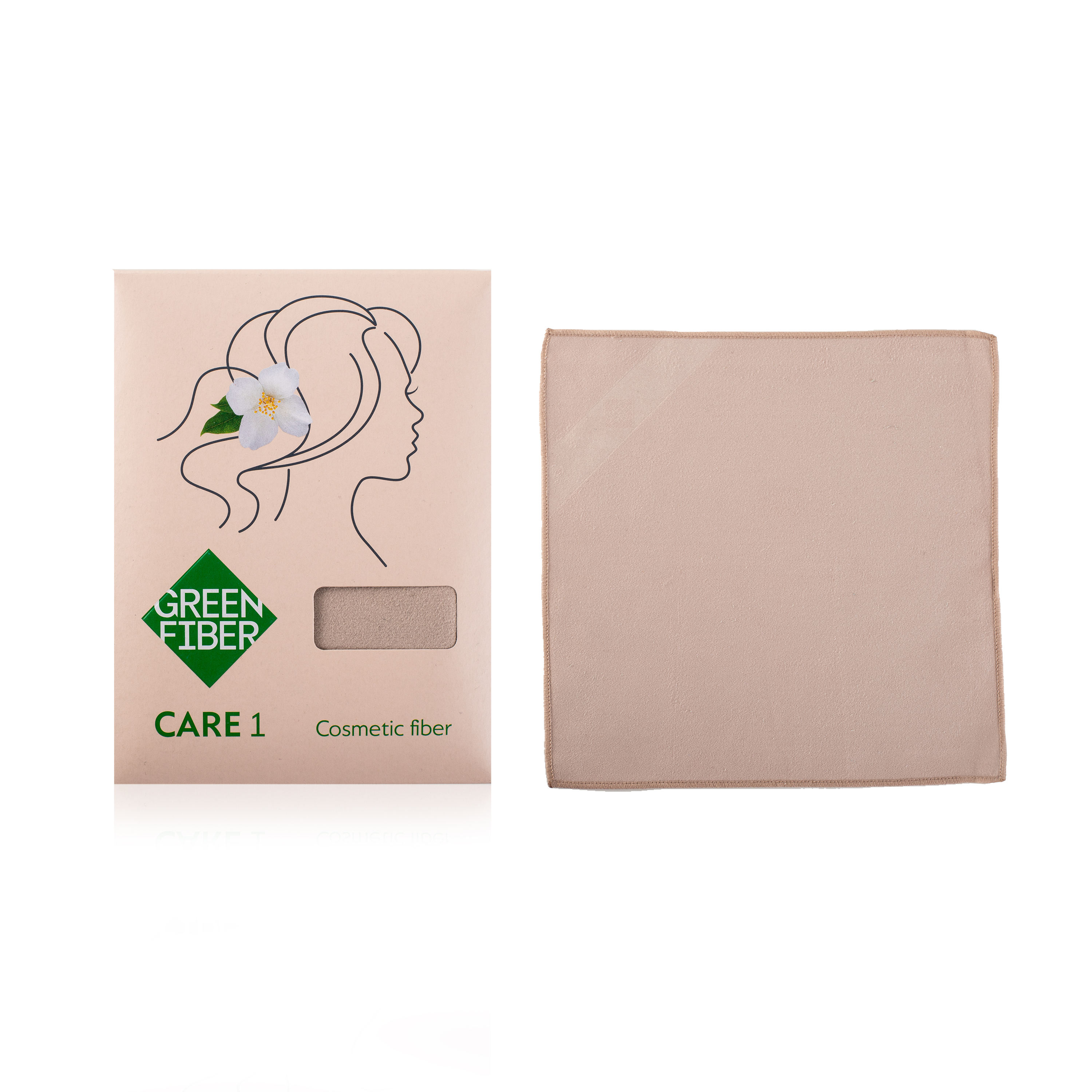 Файбер косметический Green Fiber CARE 1, бежевый