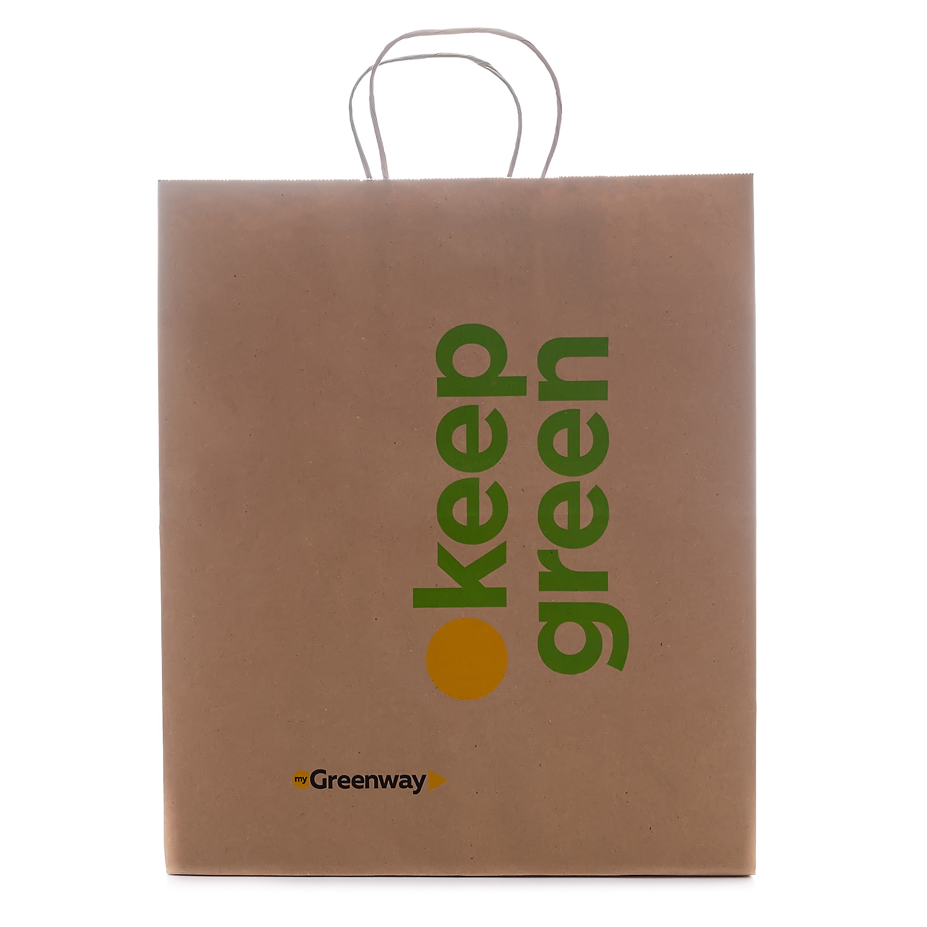 Крафтовый пакет большой, 37 х 32 х 20 см